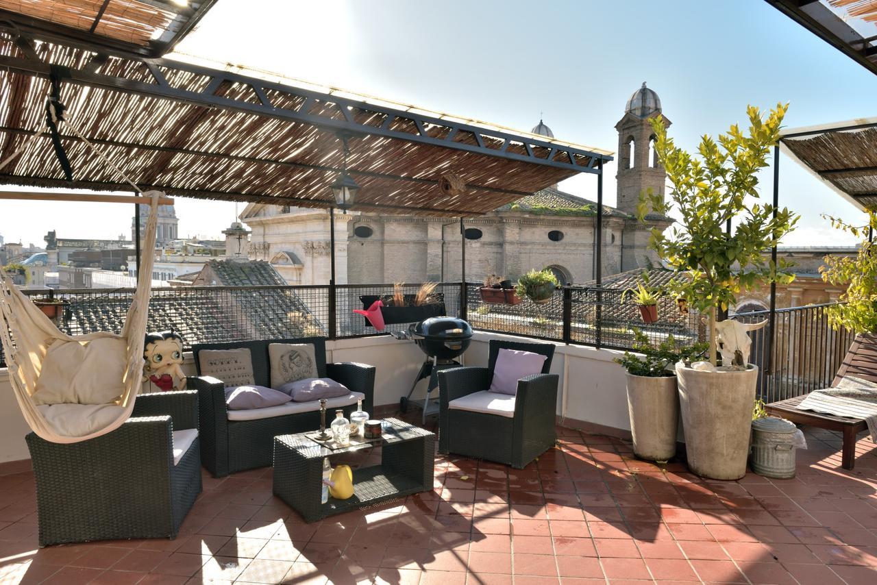 Irex Via Del Corso Private Attico With Jacuzzi Roma Exterior foto