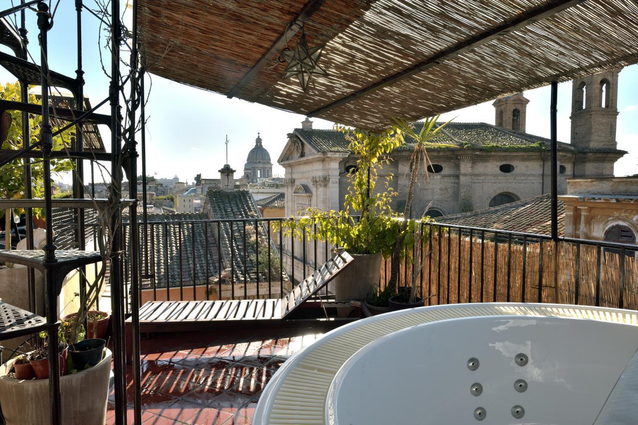 Irex Via Del Corso Private Attico With Jacuzzi Roma Exterior foto