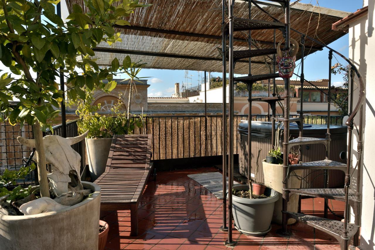 Irex Via Del Corso Private Attico With Jacuzzi Roma Exterior foto