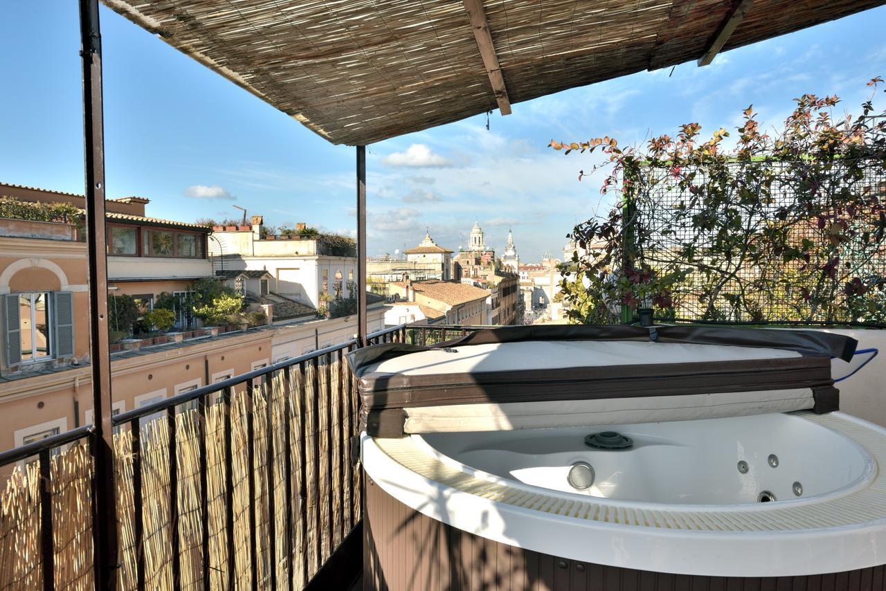 Irex Via Del Corso Private Attico With Jacuzzi Roma Exterior foto