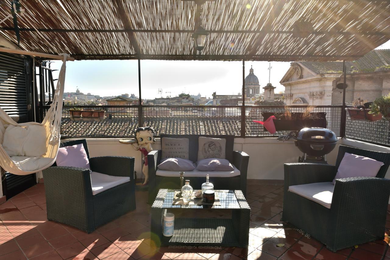 Irex Via Del Corso Private Attico With Jacuzzi Roma Exterior foto
